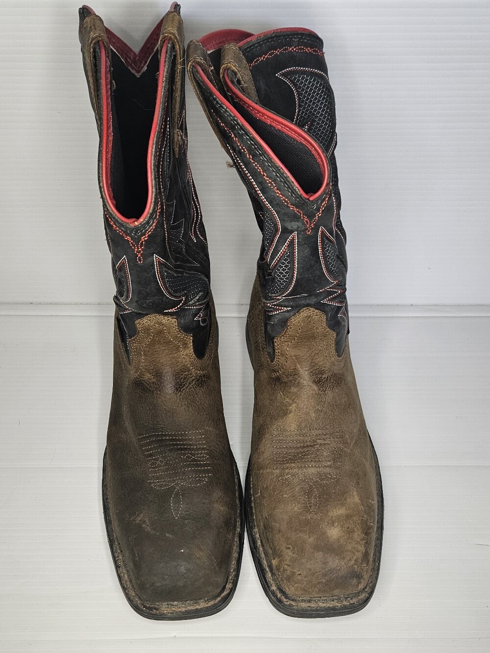 Ariat WorkHog XT Steel Toe Waterproof Brown Leather Work Boots Men's 12 D